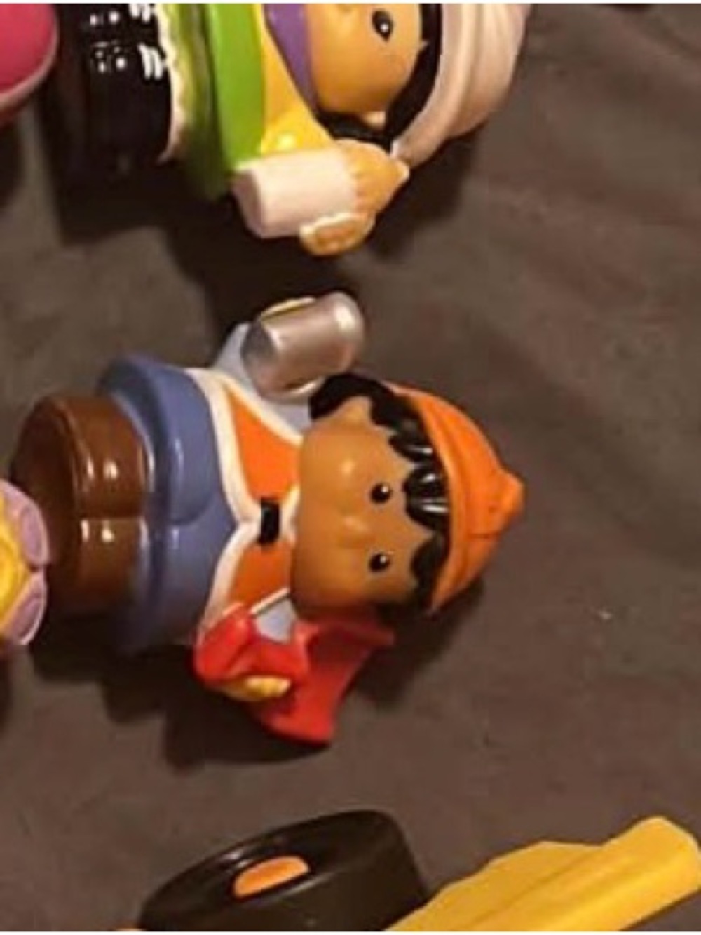 Kids Orange and Blue Toy Figure - Playset Character